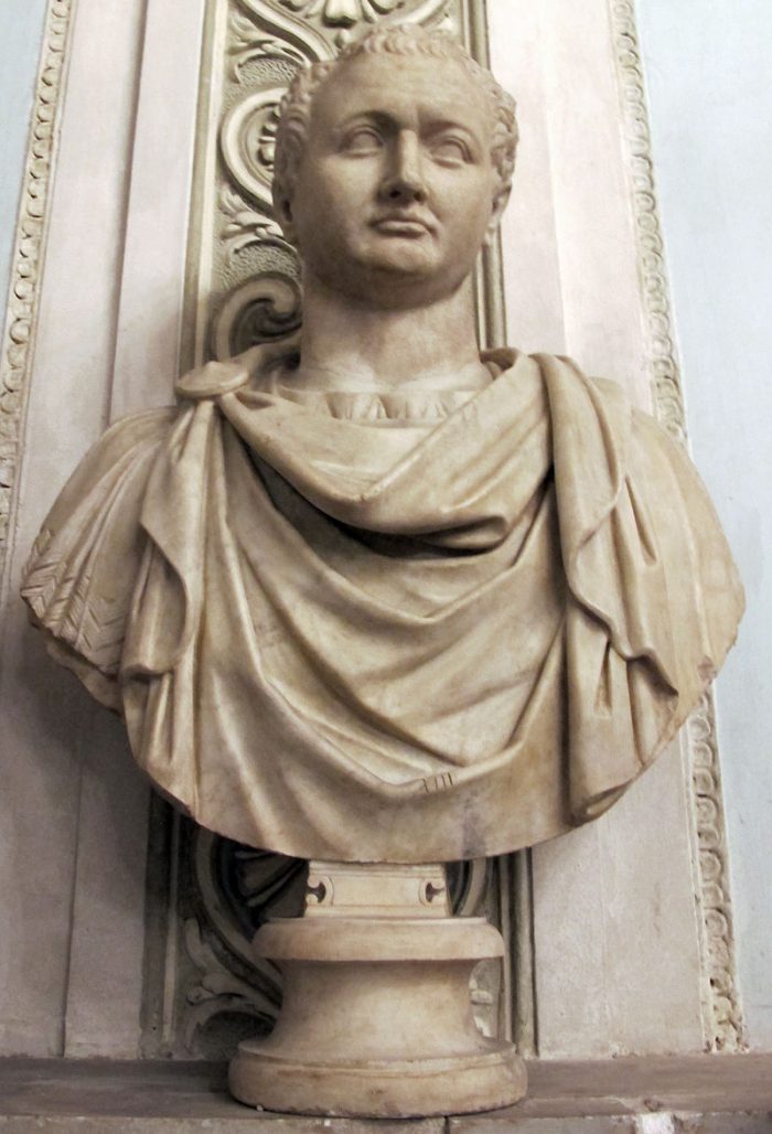 Emperor Titus Vespasian. Destroyer of Jerusalem and the Temple, 69-70AD. Image: Wikimedia Foundation